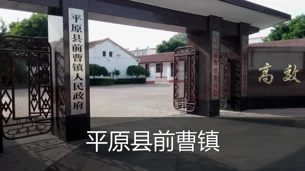 平原县前曹镇